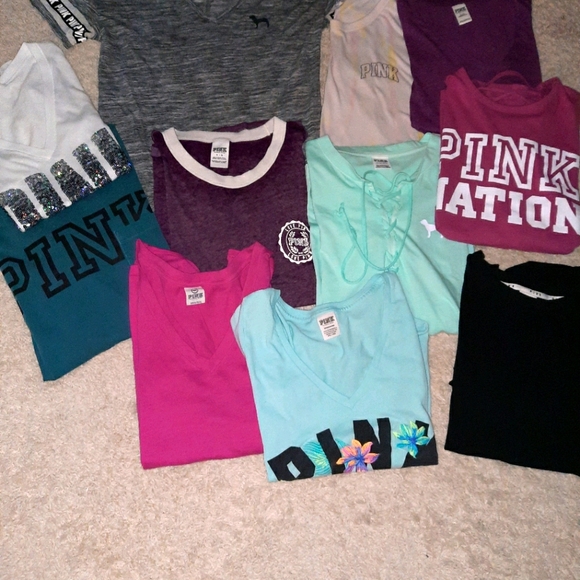 11 victoria secret tops all great conditiom - Picture 1 of 1